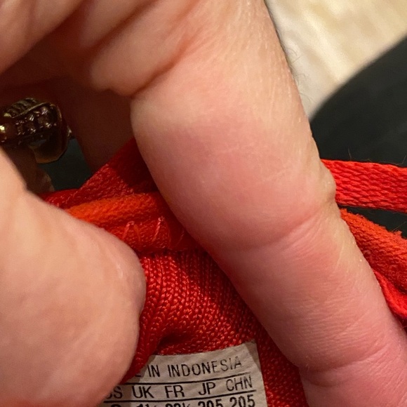 Adidas Youth Red / Orange  Rapture Cleats / Size 2 - Picture 10 of 10